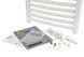 Полотенцесушитель водяной QTAP Dias (WHI) P21 1200x600 HY белый - QTDIASWHIP211200600HY - 4