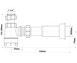 Сифон для умывальника McALPINE 1 1/4&Prime; x 50 мм низкий HC2-50 - HC2-50 - 2