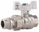 Кран шаровой "Американка" SD FORTE 1/2" с антипротечкой прямой SF222W15 - SF222W15 - 1