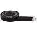 Лійка для ручного душу Qtap Rucni кругла 120 мм Black Matt QTRUC125BLM45951 - QTRUC125BLM45951 - 4