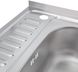 Кухонна мийка Lidz 6050-R Satin 0,6 мм LIDZ6050RSAT06 - LIDZ6050RSAT06 - 5