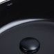 Раковина-чаша QTAP Leo 450х305х160 Matt black з донним клапаном QT1111A052MB - QT1111A052MB - 4