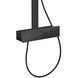 Душова система HANSGROHE Rainfinity Showerpipe 360 1jet з термостатом ShowerTablet 350 Matt Black 26853670 чорна матова - 26853670 - 5