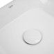 Раковина-чаша QTAP Scorpio 350х390х120 White с донным клапаном QT14112241W - QT14112241W - 4