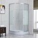 Душевая кабина LIDZ WIEŻA 80x80, низкий, стекло Linie 4 мм - LWISC8080SATLOWL - 3
