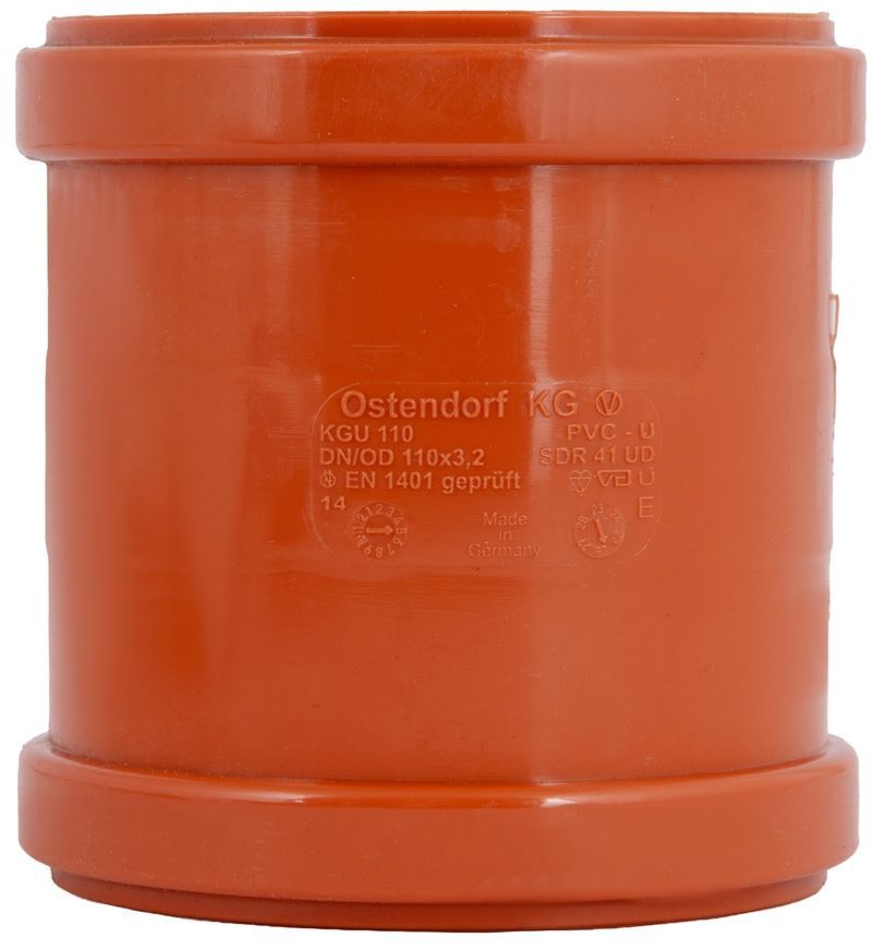 Муфта надвижная канализационная Ostendorf-OSMA KG System d110 SD00057245
