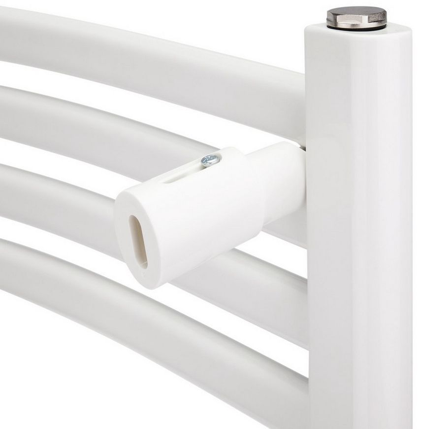 Полотенцесушитель водяной QTAP Dias (WHI) P21 1200x600 HY белый - QTDIASWHIP211200600HY