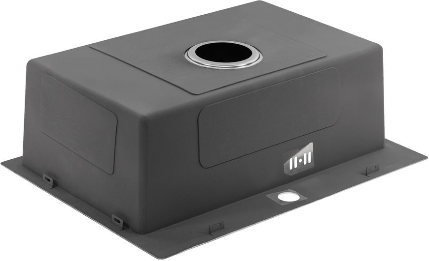 Кухонная мойка интегрированная QTAP D6050 2,7/1,0 мм Satin - QTD605010