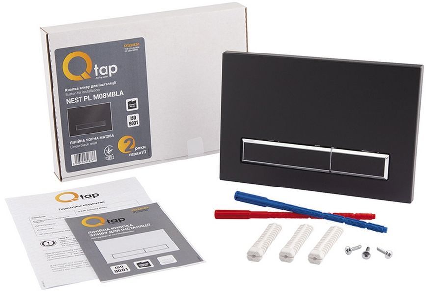 Набір інсталяція 4 в 1 QTAP Nest ST з лінійною панеллю змиву QT0133M425M08V1091MB - QT0133M425M08V1091MB