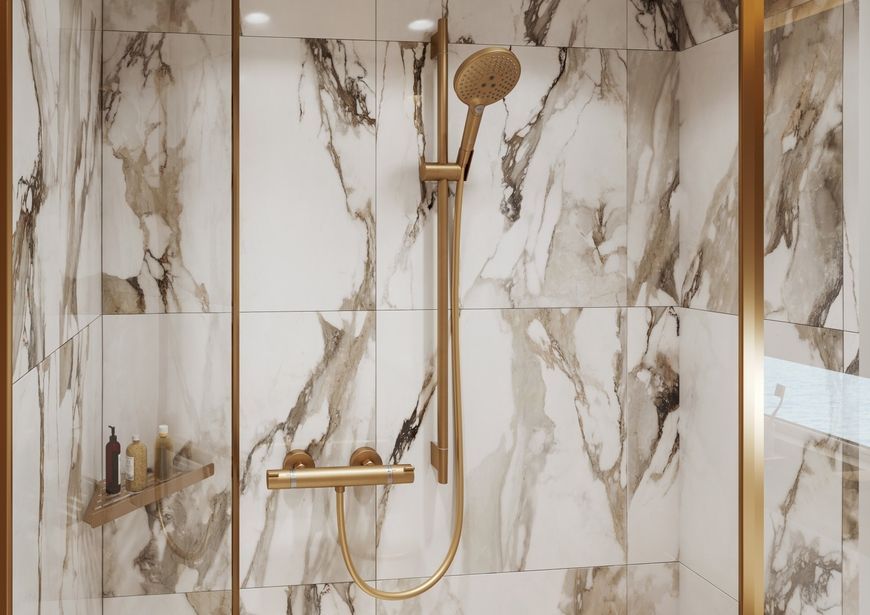 Ручний душ HANSGROHE Raindance Select S 120 3jet Brushed Bronze 26530140 бронза - 26530140