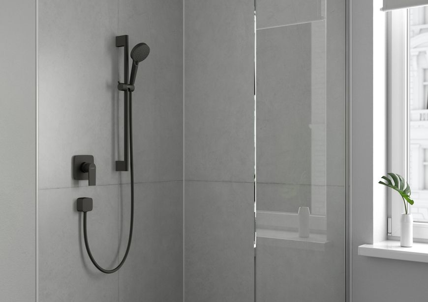 Смеситель для душа HANSGROHE Vernis Shape скрытого монтажа черный матовый 71658670 - 71658670