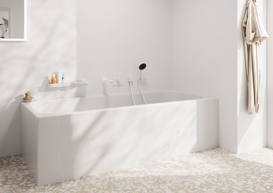 Вилив для ванни HANSGROHE Tecturis E Matt White 73410700 білий матовий - 73410700