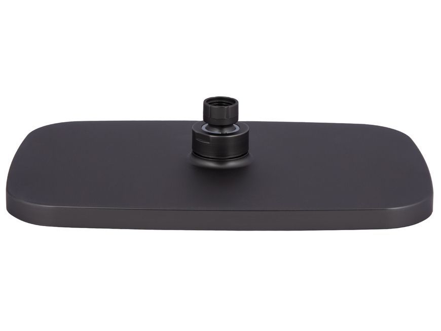 Душевая система Qtap Gemini скрытого монтажа на два потребителя Gunmetal Black PVD QTGEM113GMB45698 - QTGEM113GMB45698