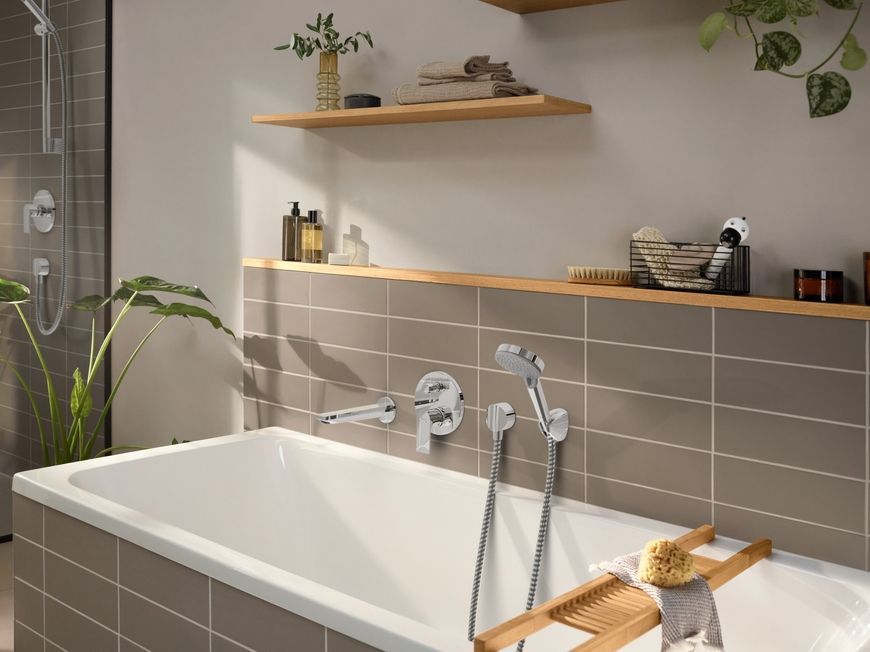 Смеситель для ванны HANSGROHE Rebris E скрытого монтажа хром 72468000 - 72468000
