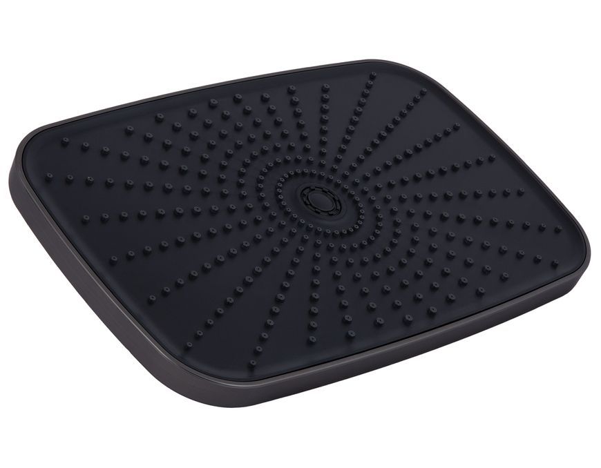Душевая система Qtap Gemini скрытого монтажа на два потребителя Gunmetal Black PVD QTGEM113GMB45698 - QTGEM113GMB45698