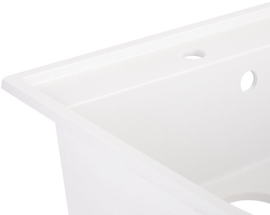Кухонна мийка QTAP CS 5250 White (QT5250WHI650) - QT5250WHI650