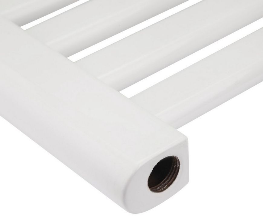 Полотенцесушитель водяной QTAP Dias (WHI) P21 1200x600 HY белый - QTDIASWHIP211200600HY