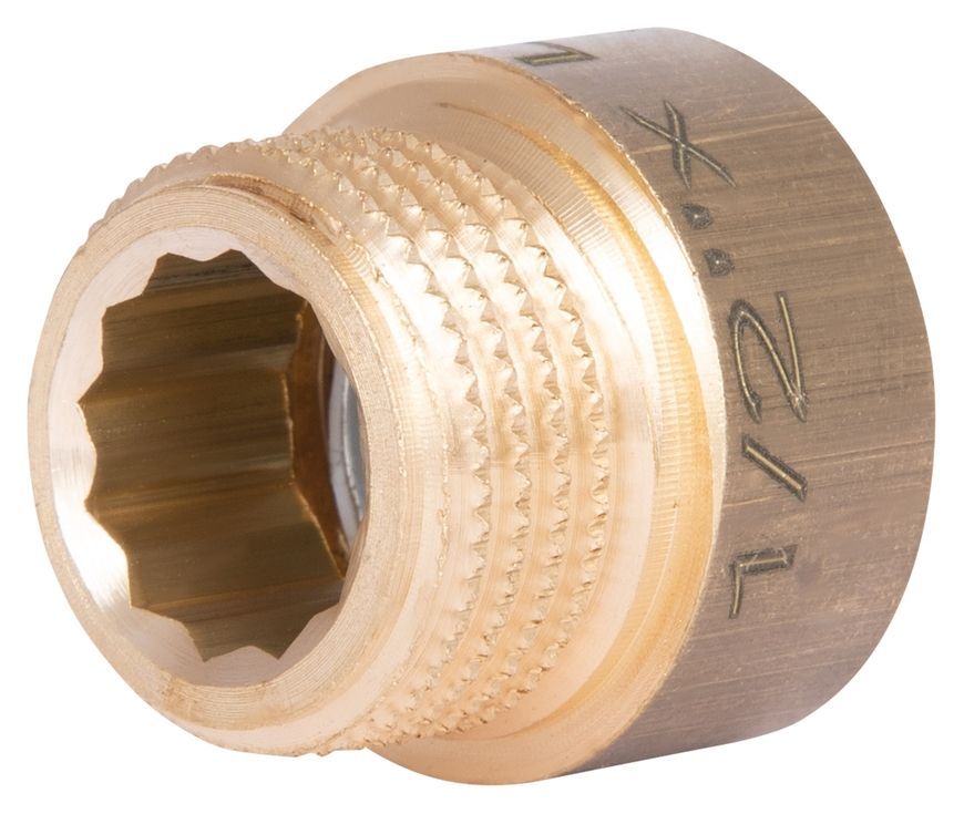 Удлинитель латунный Thermo Alliance Standart 1/2" ВРх1/2" НР, 10 мм SD4221510