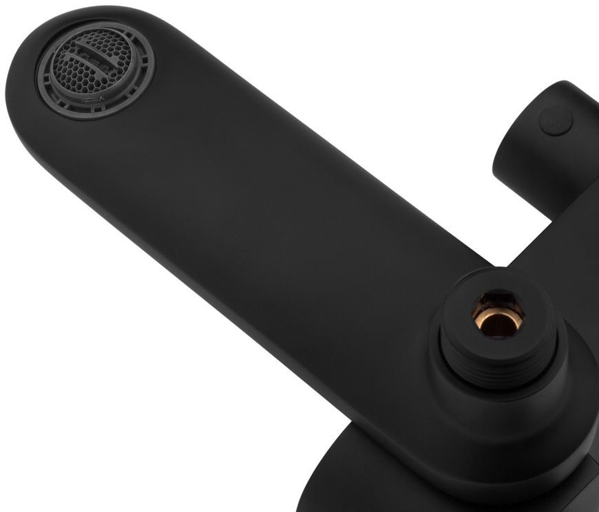 Душова система Kroner Element 211318-3801 на 3 споживача, з виливом, латунь, чорний CV036836 - Element 211318-3801