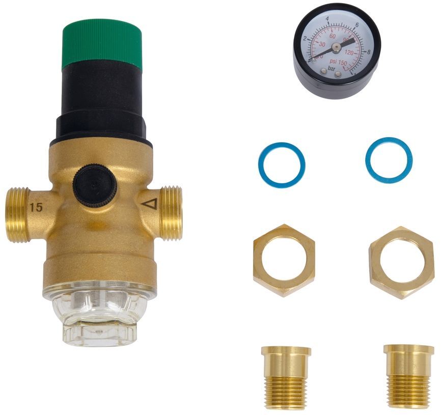 Фильтр Thermo Alliance Forte с редуктором 1/2" НР для холодной воды SF128W15 - SF128W15