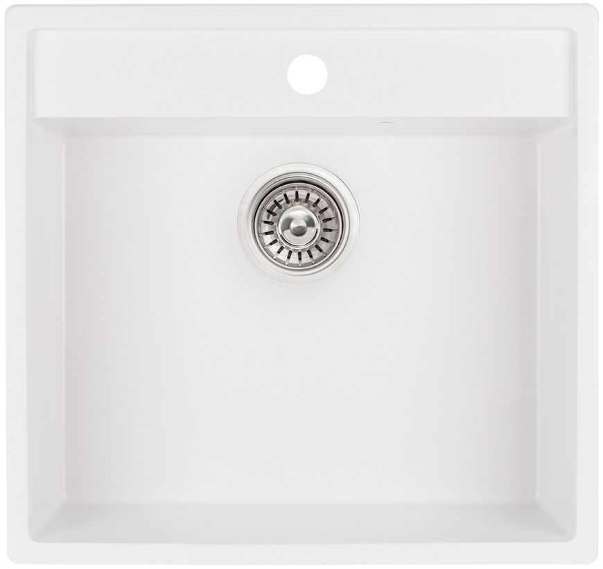 Кухонна мийка QTAP CS 5250 White (QT5250WHI650) - QT5250WHI650