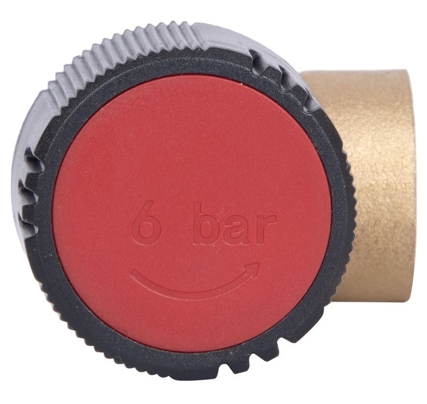 Предохранительный клапан Thermo Alliance Standart 1/2" ВР 6,0 бар латунь SD2446 - SD2446