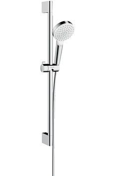 Душевой набор HANSGROHE CROMETTA 65 см 1jet 100 хром/белый 26533400 - 26533400
