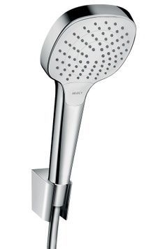 Душовий набір HANSGROHE Croma Select E 110 Vario 3jet шланг 160 см Chrome/White 26413400 хром/білий - 26413400