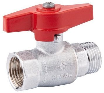 Кран шаровой RASTELLI Nova Plus 1/2" ВН Арт. 451MR - 451MR015