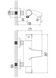 Термостатический смеситель для ванны Imprese Kucera f03203401AB хром - f03203401AB - 2