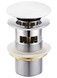Донный клапан click-clack Volle de la blanco с переливом, латунь 1 1/4" белый 9000.104407 - 9000.104407 - 1