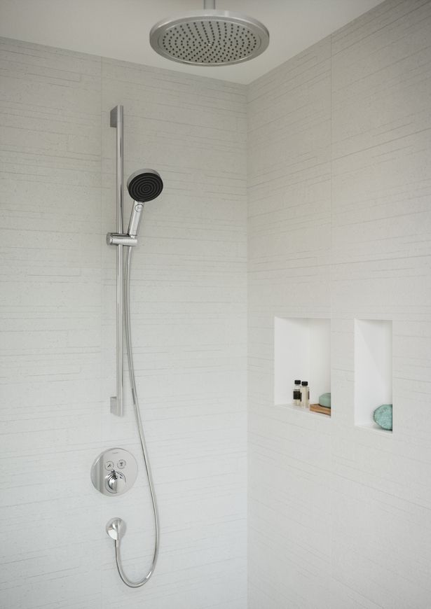 Душевой набор HANSGROHE Pulsify Select S 105 3jet Relaxation EcoSmart 90 см 24171000 хром - 24171000
