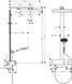 Душевая система HANSGROHE Rainfinity Showerpipe 360 1jet с термостатом ShowerTablet 350 Matt White 26853700 белая матовая - 26853700 - 2