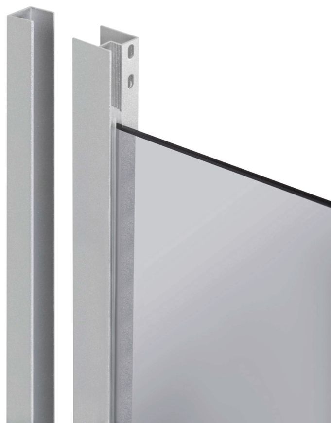 Душевая кабина Lidz Latwa SC90x90.SAT.LOW.DGR стекло темное тонированное 4 мм, без поддона LLSC9090SATLOWDGR2 - LLSC9090SATLOWDGR2