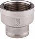 Муфта латунна SD Forte 1"х3/4" редукційна нікельована SF3572520