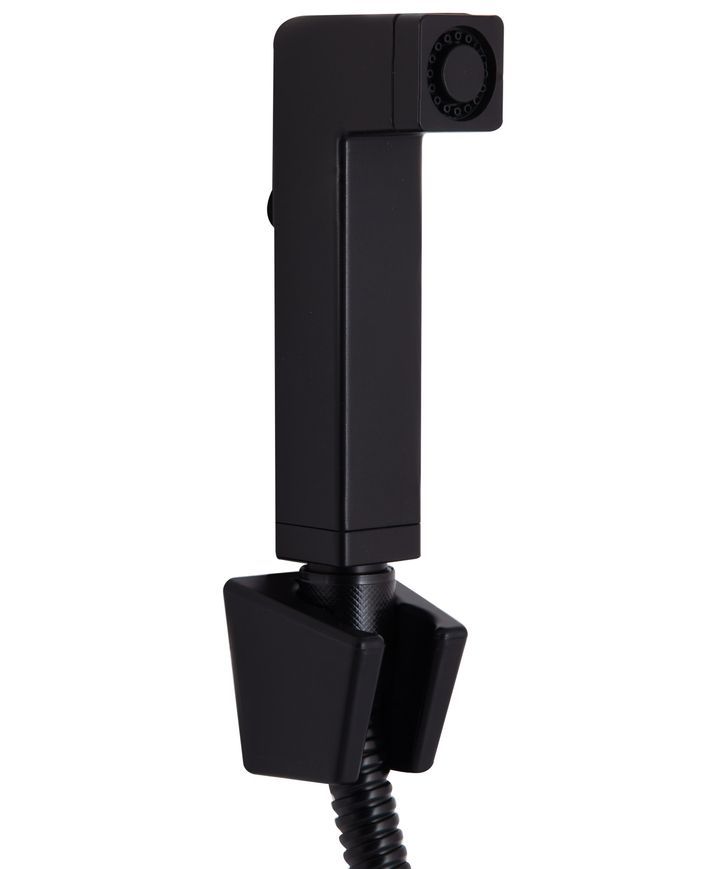 Смеситель для раковины Qtap Gemini с гигиеническим душем Black Matt QTGEM272BLM45690 - QTGEM272BLM45690