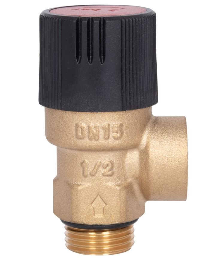 Предохранительный клапан Thermo Alliance Standart 3 bar 1/2" ВН латунь TAS2443 - TAS2443