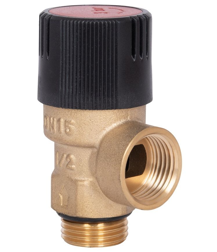 Предохранительный клапан Thermo Alliance Standart 3 bar 1/2" ВН латунь TAS2443 - TAS2443