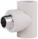 Трійник PPR ALFA PLAST 25х1/2"х25 ЗР APMTTE2512X - APMTTE2512X - 1