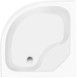 Душевая кабина LIDZ WIEŻA 90x90, высокий, стекло Linie 4 мм - LWISC9090SATHIGHL - 8