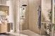 Душевая система HANSGROHE Rainfinity Showerpipe 360 1jet с термостатом ShowerTablet 350 Matt White 26853700 белая матовая - 26853700 - 10