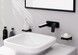Смеситель для раковины HANSGROHE Logis Fine 195 скрытого монтажа Matt Black 71220670 черный матовый - 71220670 - 3