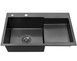 Кухонная мойка Kroner KRP Schwarze 7848LHM PVD с смесителем и дозатором CVS30121 KRS7848LHMPVDSCH035PVDSPSCH049 - KRS7848LHMPVDSCH035PVDSPSCH049 - 5
