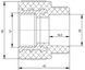 Муфта PPR BLUE OCEAN 25х3/4" ВР BOIAXX2502XXX - BOIAXX2502XXX - 2