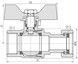 Кран кульовий з накидною гайкою SD FORTE 3/4" ВР для води прямий SF260W20