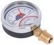 Термоманометр Thermo Alliance Standart 80 мм латунне нижнє підключення 1/2"ЗР 6 бар 120&ordm;С SD1726B