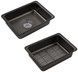Кухонна мийка Kroner KRP Schwarze SET7545HM PVD 3.0/0.8 мм чорна CV033382 SchwarzeSET7545HM - SchwarzeSET7545HM - 16