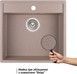 Кухонна мийка QTAP CS 5250 Beige (QT5250BEI551) - QT5250BEI551 - 2