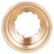 Удлинитель латунный Thermo Alliance Standart 1/2" ВРх1/2" НР, 20 мм SD4221520