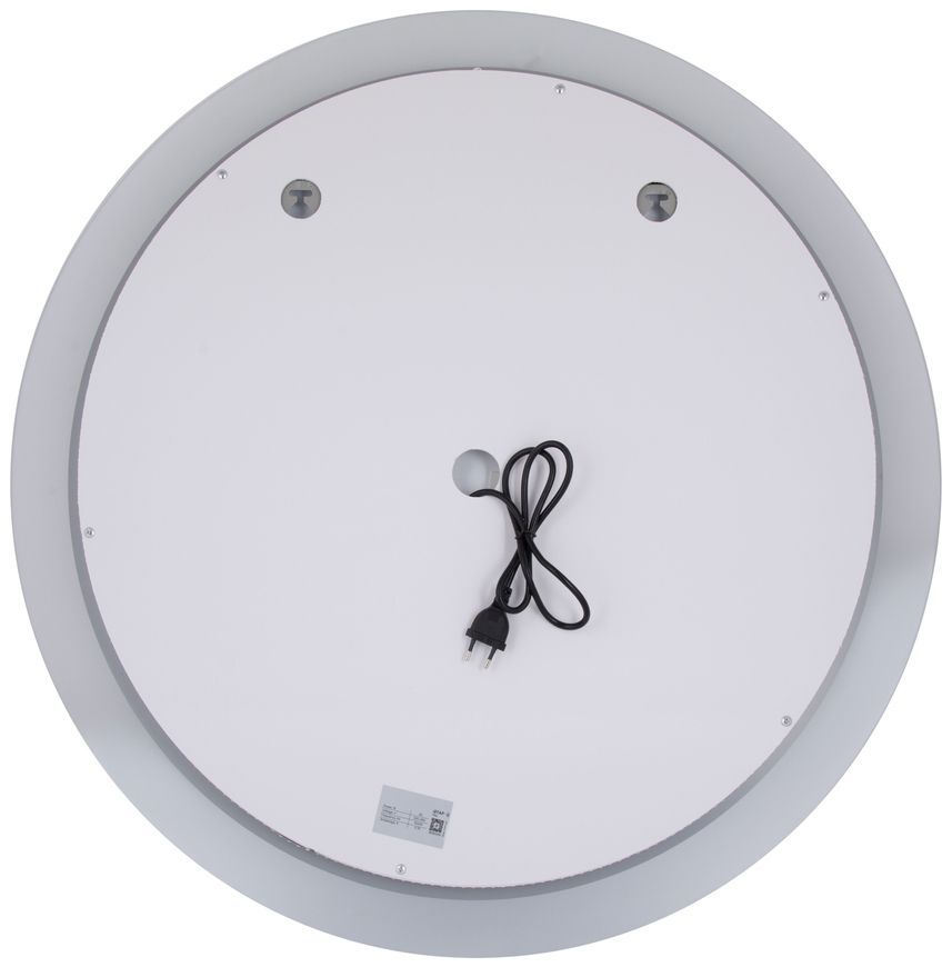 Зеркало Qtap Taurus TA1 600 с LED-подсветкой Touch, с антизапотеванием, с диммером, рег. темп. цвета (3000-6500K) QT2478R607